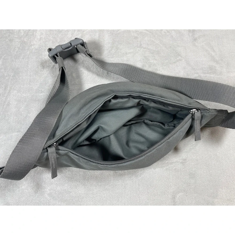 Nike Sportswear Fanny Pack Gray Waist Bag Crossbody Sling Festival Travel